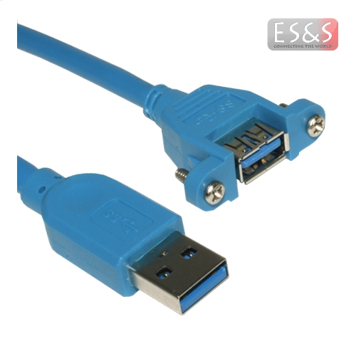 KAB-USB3.0-A-F-USB3.0-A-M-1000BL - ES&S Solutions GmbH